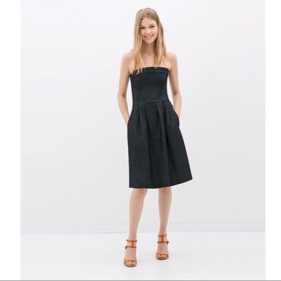 Zara denim dress - Picture 2 of 6